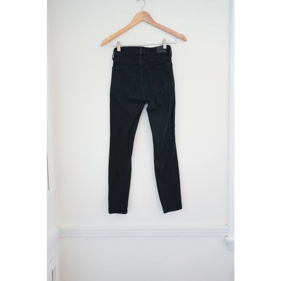 Aeropostale High Rise Distressed Jeggings Size 0 Short - Picture 2 of 4